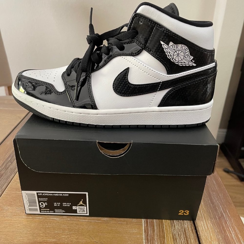 Air Jordan 1 Mid ASW Carbon Fiber